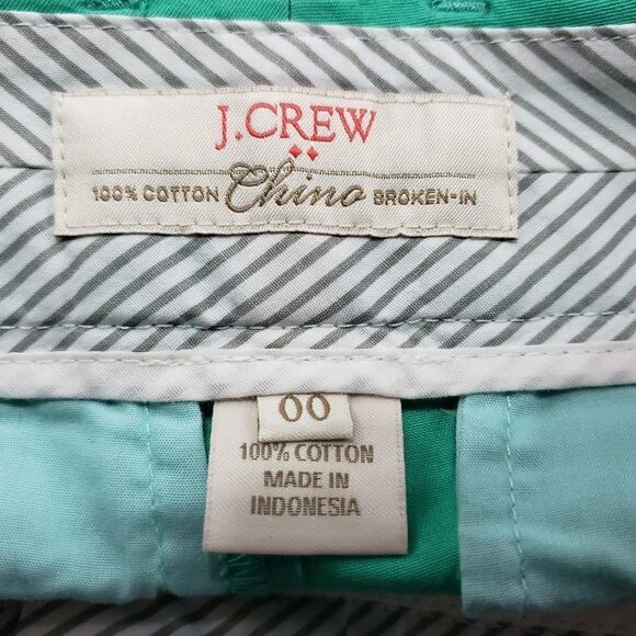 J Crew Shorts Size 00 Chino Broken-InMint Color - Picture 4 of 4